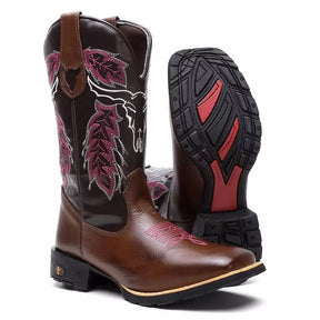 Bota Texana Feminina "Cara de Boi" - Esporatto